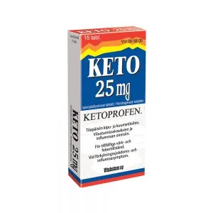 Keto 25 mg film-coated tablet