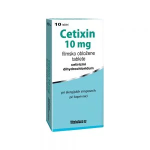 Cetixin 10 mg filmsko obložene tablete