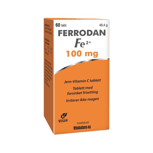 Ferrodan 100 mg - Vitabalans Oy