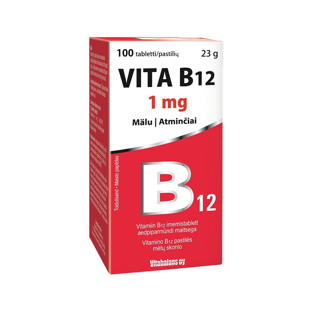 Vita B12 1 Mg Vitabalans Oy Vita b12 1 mg vitabalans oy