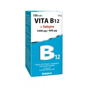 Vita B12 + folsyre