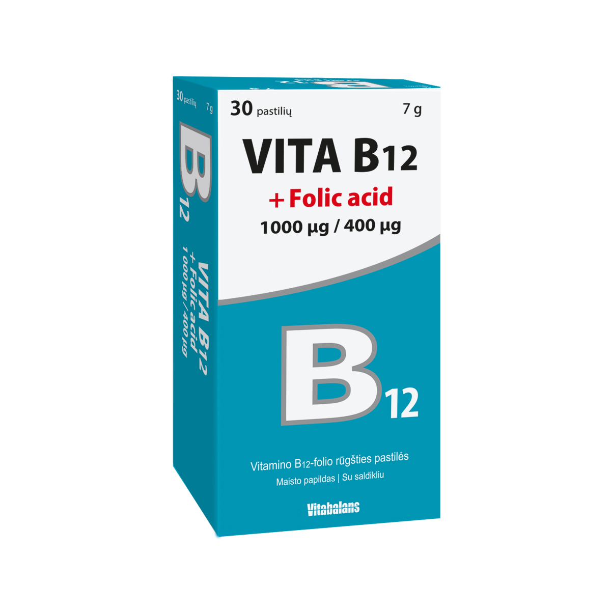 Vita B12 + Folio Rūgštis - Vitabalans Oy